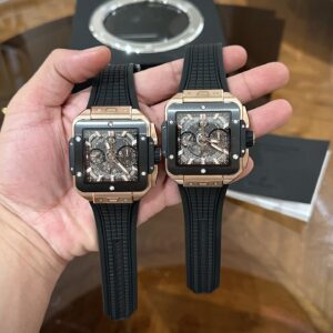 Hublot Square Bang King Gold Ceramic Best Replica