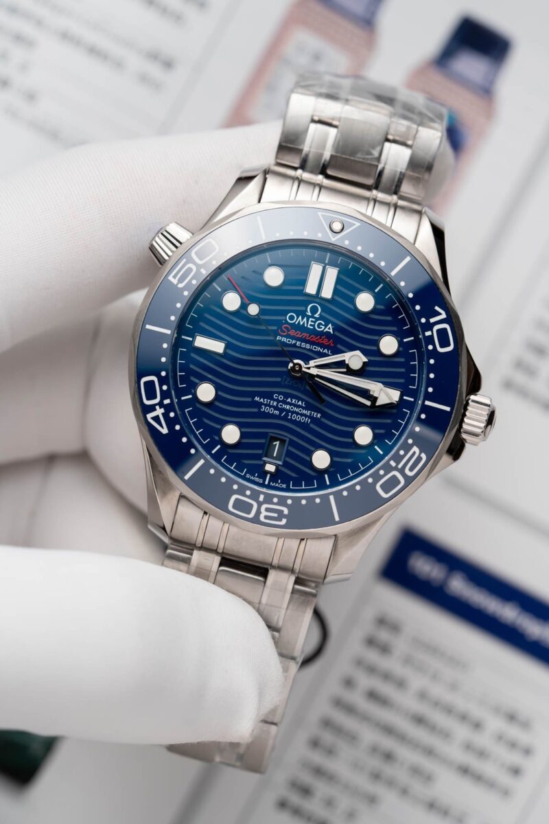 Omega Seamaster Diver 300M Blue Dial Best Replica