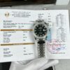 Rolex Datejust 126334 Black Dial Custom Moissanite Bezel