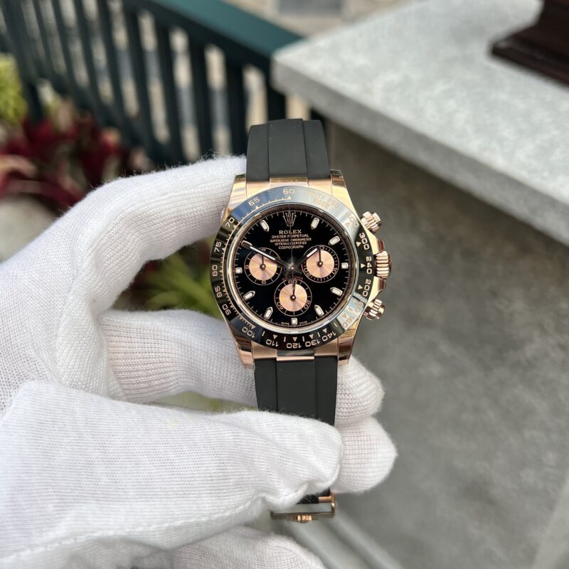 Rolex Daytona 116515LN-0017 Black Dial Rose Gold