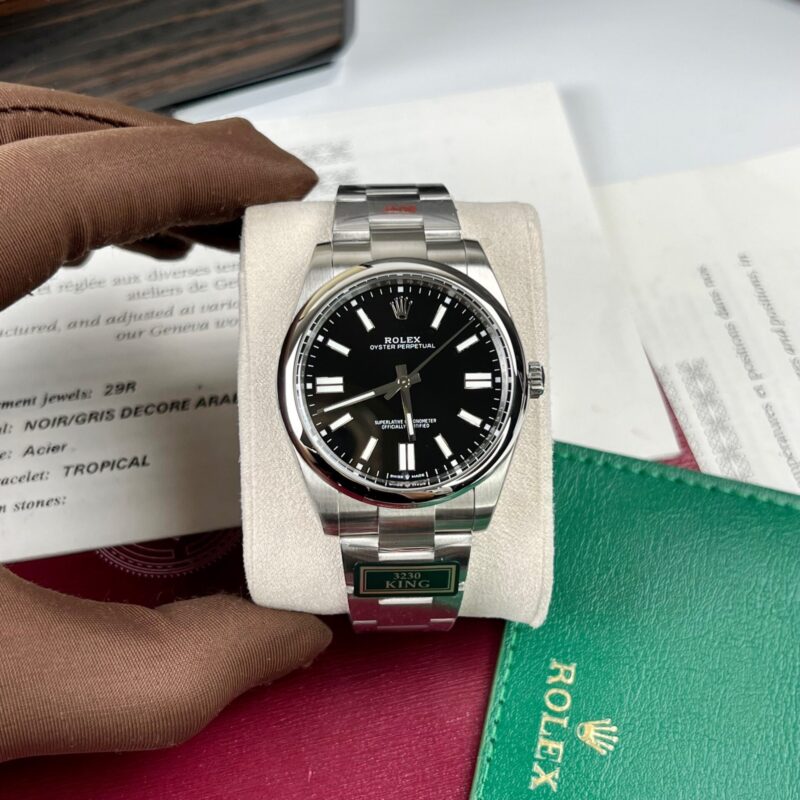 Rolex Oyster Perpetual 124300 Black Dial Best Replica