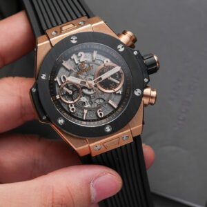 Hublot Big Bang Unico King Gold Black Ceramic Best Replica