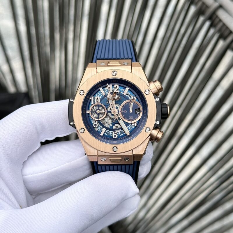 Hublot Big Bang Unico King Gold Blue Best Replica