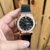 Hublot Classic Fusion King Gold Black Dial Best Replica