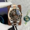 Omega Seamaster GMT Co-Axial Chronometer Brown Dial Demi Gold Best Replica