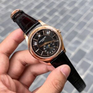 Patek Philippe Complications 5205R-010 Black Dial Replica