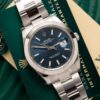 Rolex Datejust 126300 Blue Dial Smooth Bezel Best Replica 41mm