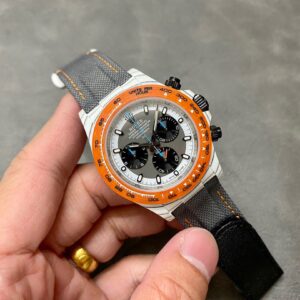 Rolex Daytona DiW Ocellaris Orange Bezel Quartz Fiber