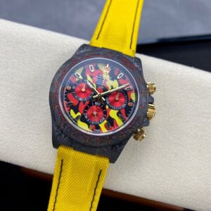 Rolex DiW Daytona Carbon Military Yellow Best Quality