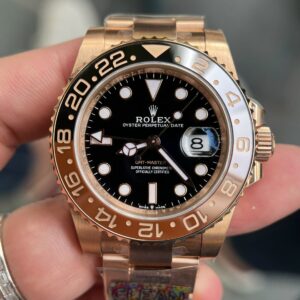 Rolex GMT-Master II 126715CHNR Root Beer Everose Gold Best Replica 40mm