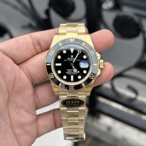 Rolex Submariner Date 126618LN Black Dial Yellow Gold Best Replica