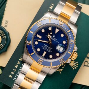 Rolex Submariner Date 116613LB Blue Dial Demi Gold Best Replica