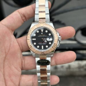 Rolex Yacht-Master 126621 Black Dial Demi Everose Gold Best Replica 40mm