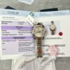 Rolex Datejust Silver Fluted-Motif Dial 18K Gold Wrapped Jubilee Bracelet 41mm