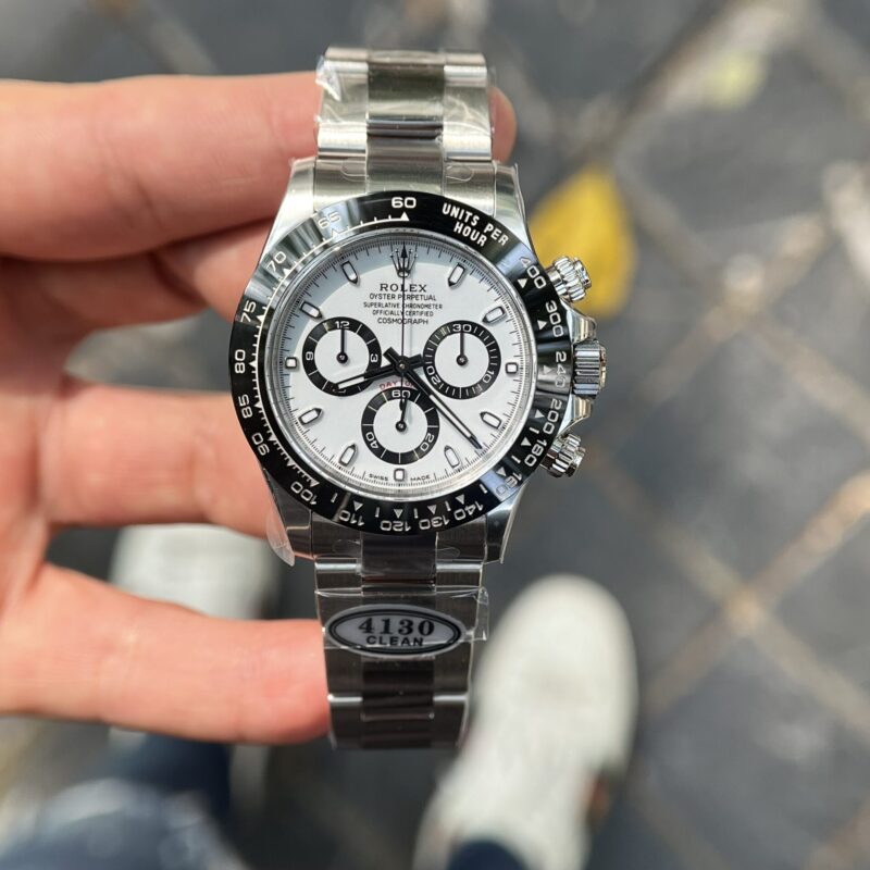 Rolex Daytona 116500LN Panda White Dial Best Replica