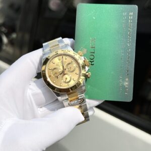 Rolex Daytona 116503 Champagne Dial Two Tone Yellow Gold Best Replica