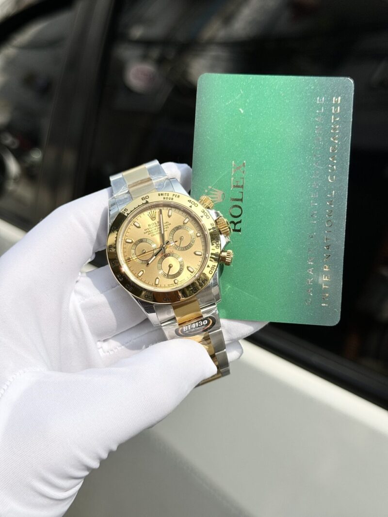 Rolex Daytona 116503 Champagne Dial Two Tone Yellow Gold Best Replica