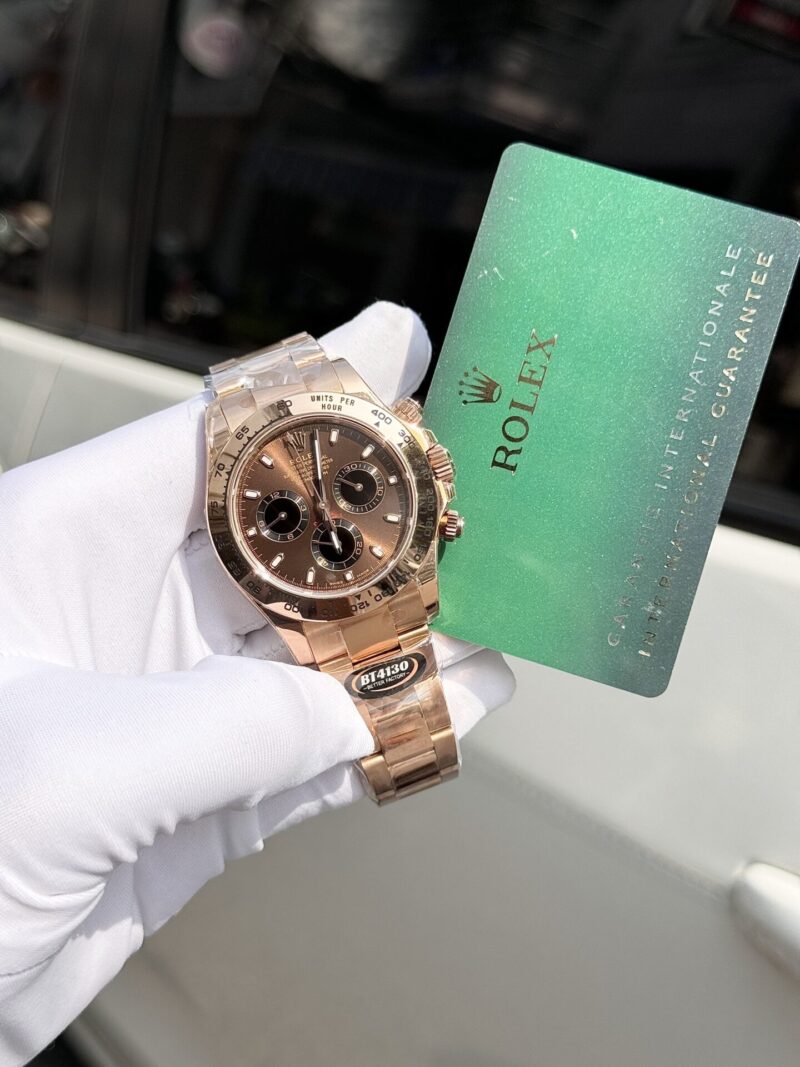 Rolex Daytona 116505 Chocolate Dial Rose Gold Best Replica 40mm