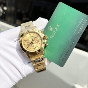 Rolex Daytona 116508 Champagne Dial Yellow Gold Best Replica