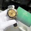 Rolex Daytona 116518LN Champagne Dial Rubber Strap Best Replica