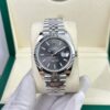 Rolex Datejust 126334 Grey Dial Luminous Hour Markers Jubilee Bracelet Best Replica