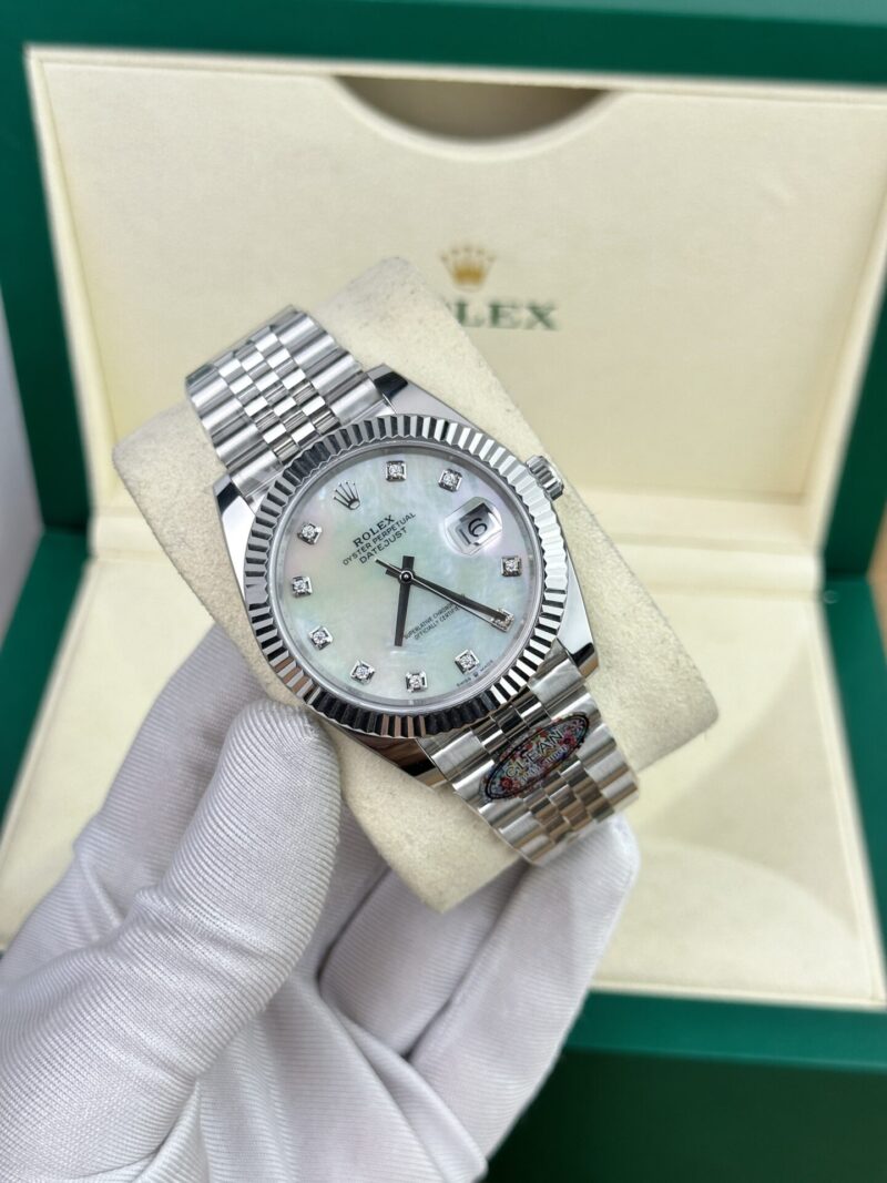 Rolex Datejust 126334 White MOP Dial Jubilee Bracelet Best Replica