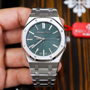 Audemars Piguet Royal Oak 15500ST Green Dial Best Replica APSF 41mm