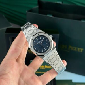 Audemars Piguet Royal Oak Jumbo Extra Thin 16202ST Blue Dial Best Replica ZF 39mm