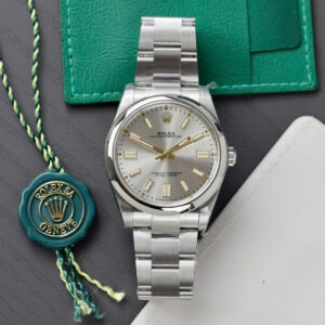 Rolex Oyster Perpetual 124300 Silver Dial 1:1 Copy Best Edition VSF 41mm